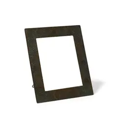 Zodiac Pattern Picture Frame by Tiffany Studios, patinated bronze, sold Mar 2021