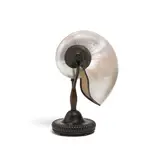 Nautilus Table Lamp by Tiffany Studios, patinated bronze, nautilus shell, base stamped '28630 TIFFANY STUDIOS NEW YORK' with maker's monogram, sold Mar 2021