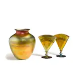 Frederick Carder, Group of Three Table Decorations