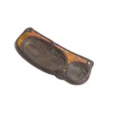 Swirl Pen Tray by Tiffany Studios, Favrile mosaic glass, patinated bronze, sold Mar 2021