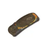 Swirl Pen Tray by Tiffany Studios, Favrile mosaic glass, patinated bronze, sold Mar 2021