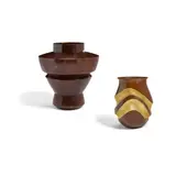 Yasumi Nakajima II, Footed Vase, bronze