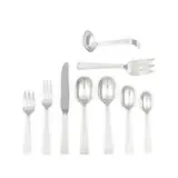 Allan Adler, Starlit Pattern Flatware Service for Twelve