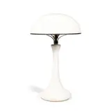 John Dickinson, Table Lamp, model 117, porcelain, enamel and brass