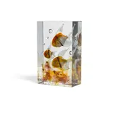 Alfredo Barbini, Aquarium Sculpture with Three Goldfish, internally decorated glass, inscribed 'A