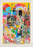 Eduardo Paolozzi, Bash, 1971, Farbserigrafie und Collage auf Velin