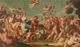 Italian School, Der Triumph des Bacchus