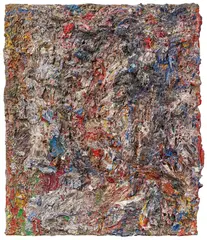 Eugène Leroy, "Au Dehors", 1996, Öl auf Leinwand