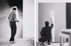 Benjamin Katz, Gerhard Richter, 1991, Mappe mit 6 Gelatinesilberabzügen auf Barytpapier