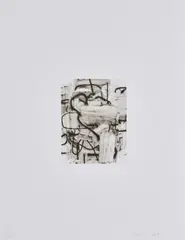 Christopher Wool, Ohne Titel, 2009, Serigrafie auf leichtem Karton in originaler Kartonmappe