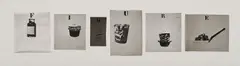 Figure by Marcel Broodthaers, 1968-1992, Serie von 6 Gelatinesilberabzügen, sold Nov 2021