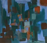 Fritz Winter, "Stiller Garten"