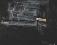 Christian Herzig, "Stummel", 2006, Öl auf Leinwand