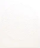 Volumen by Günther Uecker, 1971, Prägedruck auf Bütten, sold Sep 2022
