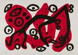A. R. Penck, Perry Rhodan 3, 1996, Farbserigrafie auf Velin
