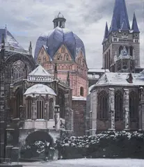Michael Bach, "Aachener Dom/Katschhof", 2010/11