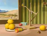 Jan Dörre, Ohne Titel, 2012, Mischtechnik auf Leinwand