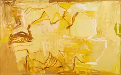Ohne Titel by Rudolf Schoofs, 2002, Öl auf Leinwand, sold Feb 2023