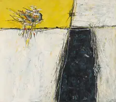 Jan Kotik, Ohne Titel, 1961, Öl auf Leinwand