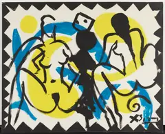 Stefan Szczesny, Ohne Titel, Acryl auf Leinwand