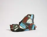 Markus Lüpertz, "Der Fuss eines Fürsten", 1981, Bronze, bemalt