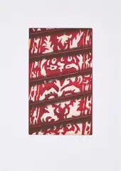 Karin Kneffel, Roter Teppich, 2006, Farbradierung auf Bütten