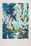 David Schnell, Schnitt, 2011, Farblithografie auf Velin
