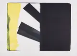 L-41 by Hans Hartung, 1973, Farblithografie auf BFK RIVES (Wasserzeichen), sold Oct 2022