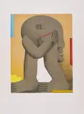 Horst Antes, Graue Figur