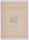 Jean Fautrier, Orenoque, 1942, Mappe mit 1 Gouache auf Velin und 11 Farbradierungen auf Japan zu Gedichten von Robert Ganzo