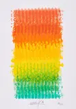 Heinz Mack, Ohne Titel, 1996, Farboffsetlithografie auf Velin