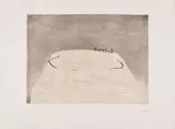 Antoni Tàpies, Semelle, 1982, Farbradierung und Carborundum auf Bütten