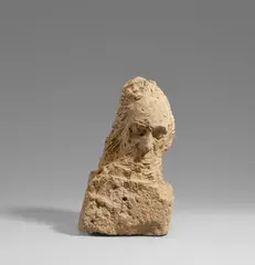 Ohne Titel by Nicola Samorì, 1998, Sandstein, sold Nov 2022