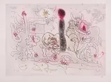 Roberto Matta, Le poing du jour (Aus: Hommage à Picasso)