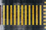 Andreas Gefeller, Ohne Titel (Zebrastreifen), 2002, C-Print. Auf Aluminium kaschiert