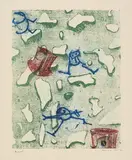 Max Ernst, Pour Lewis Carroll (Aus: L'Herne), Wohl 1971, Farblithografie auf Velin