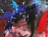 Fred Thieler, Ohne Titel, 1998, Kunstharzdispersion auf Leinwand