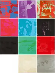 Flash - November 22 by Andy Warhol, 1963-1968, Farbserigrafien auf leichtem Karton, sold Nov 2022