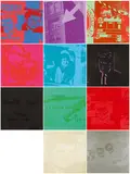 Flash - November 22 by Andy Warhol, 1963-1968, Farbserigrafien auf leichtem Karton, sold Nov 2022
