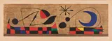 Mur de la Lune by Joan Miró, 1958, Farblithografie auf leichtem Karton, sold Jan 2023