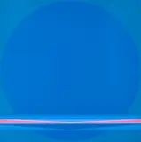 Lothar Quinte, Pulsar türkis, 1970, Farbserigrafie auf Karton