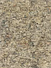 Gerhard Hoehme, "Welt hinter dem Bild", 1960/61, Öl auf Leinwand