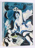 Marc Chagall, Dessins pour la Bible, 1960, Buchausgabe mit 24 Farblithografien auf Velin und 96 Reproduktionen sowie einem Vorwort von G. Bachelard