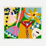 Gillian Ayres, Tivoli, 2011, woodcut on 75gsm Japanese Unryushi paper