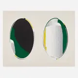 Roy Lichtenstein, Mirror #8 (from the Mirror series), 1972, lithograph and screenprint in colors on Special Arjomari