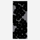 Donald Sultan, Wallflowers (Black on Grey), 2018, screenprint in colors