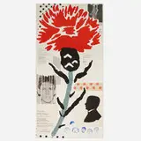 Donald Baechler, Thistle, 1999, lithograph in colors