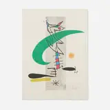 Joan Miró, Translunaire, 1974, etching and aquatint in colors on Arches