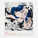 Roy Lichtenstein, MoMA Drowning Girl poster, 1989, screenprint in colors
