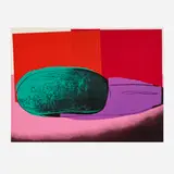 Watermelon (from the Space Fruit: Still Lifes portfolio) by Andy Warhol, 1979, screenprint in colors on 4-ply Lenox Museum Board, sold May 2024